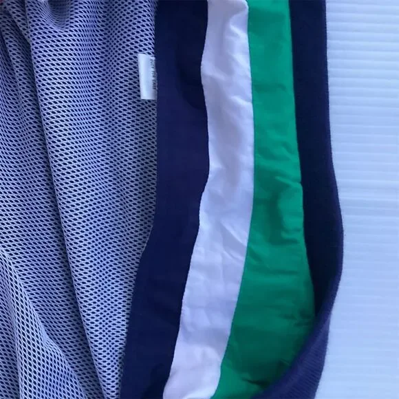 LAVON‎ SPORTS WEAR Men's XL Color Block Windbreaker Jacket Multicolor Vintage - Picture 15 of 16